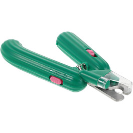 TOYANDONA Кліпер для кігтів собак та котів з підсвічуванням, металевий, ергономічний, для догляду за шерстю вдома та в подорожах, безпечний для цуценят, кошенят та великих тварин