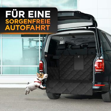 Захист для багажника автомобіля Dunlop - килимок для собак, водовідштовхувальний, з захистом краю багажника, килимок для собак, захист багажника, килимок для багажника автомобіля