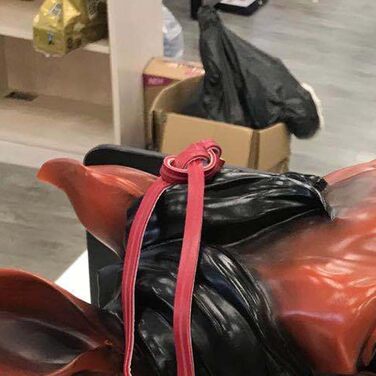 Зауваження для коня регульоване, спорядження для коня, вуздечка, аксесуари для їзди верхи, вуздечка для коня, аксесуари для сідла (Червоний, 10 см)