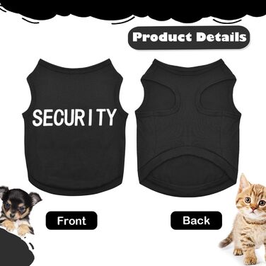 Одяг для собак маленьких порід: чорний, XS. Літній, безпечний, стильний одяг для чихуахуа, такси, йорків, ши-тцу.