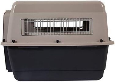 Petmate Ultra Vari: Будка для собак середнього та великого розміру, 101.6 см, 70-40.8 кг, Taupe/Schwarz (L 71 x B 52 x H 55 см)