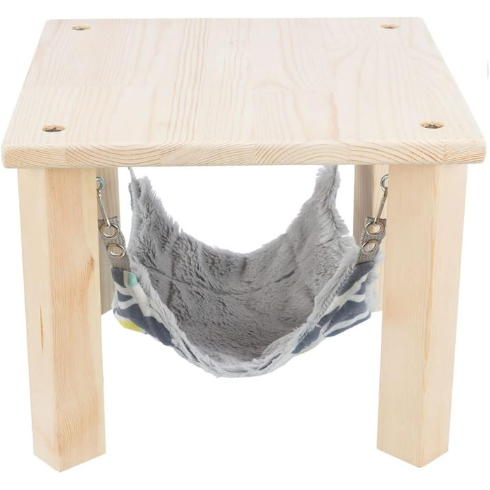 Намет-під навіс з гамаком Sunny, 28x24x28 см, кольоровий/сірий