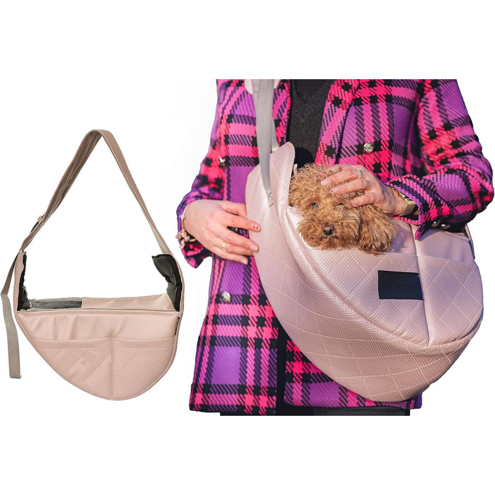 Трансформер для собак та котів до 6 кг, рожевий | Сумка-переноска для цуценят та маленьких собак