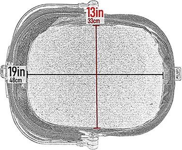 Переноска для тварин Pet Gear View 360, чорна, 51x30x47 см - для собак та котів