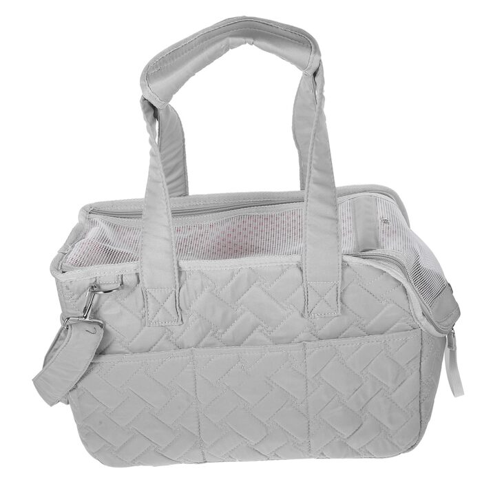 Транспортна сумка для тварин Toyzfriendly: переноска для котів та цуценят з canvas, легка, для подорожей