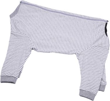 Комбінезон для собак Yeapeeto, 6XL, сірий: для відпочинку, захисту від алергії, випадання шерсті, запобігання лизання ран, альтернатива конусу