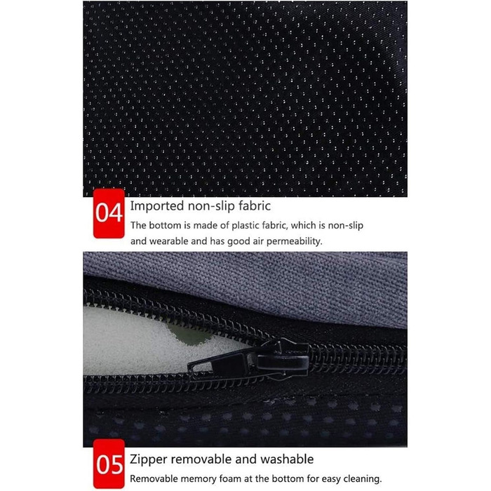 Ліжко для собак з піною-пам'яттю Deluxe, м'яке, миється, ортопедичне, знімний чохол, неслизьке дно, для маленьких та середніх собак (Колір: Синій, Розмір: S)