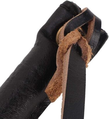 Навчальний жезл для собак, шкіряна петелька для дресирування середніх порід, випадковий колір