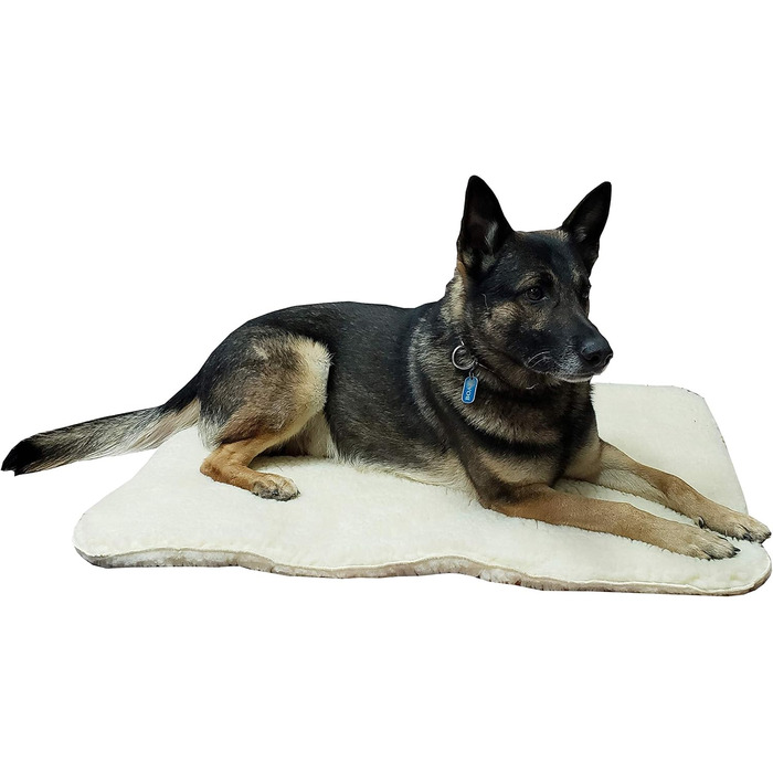 Activedogs Sherpa Hundebett: антибактеріальне, машинне прання, 46x51 см