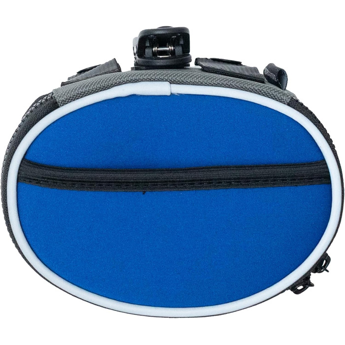 Сумка для ласощів для собак Quickdraw – для тренувань з клікером та відходами – зручна, з відбиваючими елементами (L, блакитний)