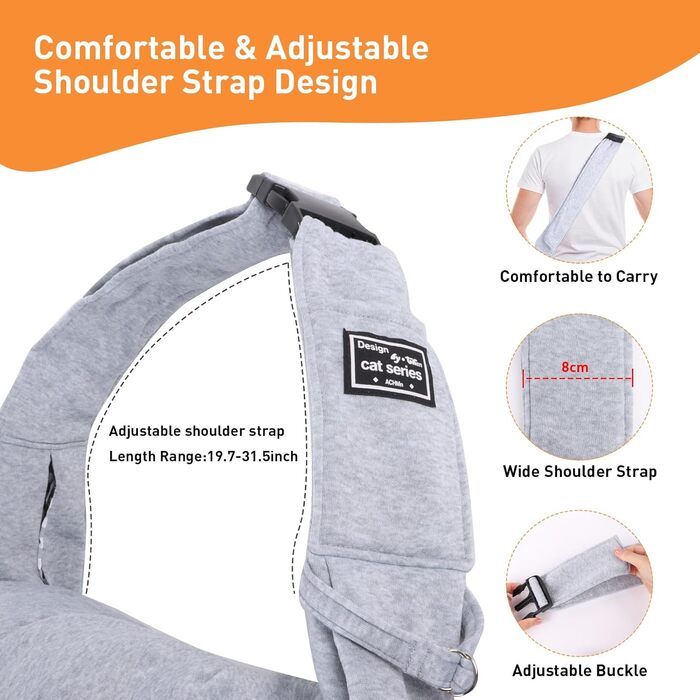 Сумка-кенгуру для собак NiCoLa: переноска для цуценят, чихуахуа, пуделів, бішон фрізе та інших домашніх тварин. Ідеально для прогулянок, подорожей та відвідування місць. Колір: сірий/чорний