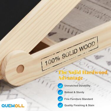 Рампа для собак на ліжко та диван, 5 ступенів, регульована, для маленьких та великих собак (дерево, 115 см)