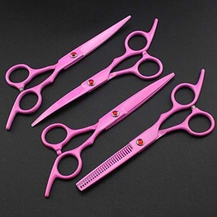 Набір для грумінгу собак Qunine: професійні ножиці для догляду за шерстю, нержавіюча сталь, 6 дюймів