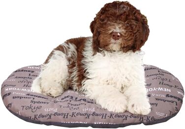 Ліжко для собак та котів FERPLAST - М'який килимок для собак середніх розмірів, 78 x 50 см, бавовна, бежевий