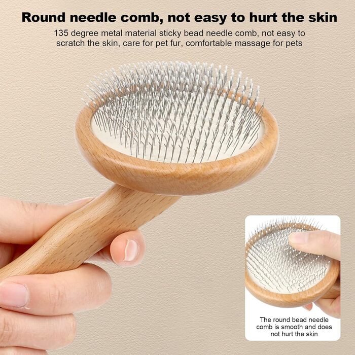 Щітка для тварин CEIEVER: видалення ворсу, підходить для довгої та короткої шерсті, швидке видалення линяючої шерсті та ковтунів