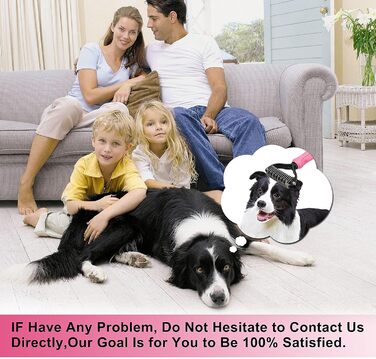 Щітка для собак для видалення підшерстя, 2 бокові щітки для грумінгу, професійний інструмент для догляду за шерстю, рожевий колір