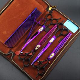 Набір професійних ножиць для грумінгу домашніх тварин 8,0 дюймів (4 шт.)