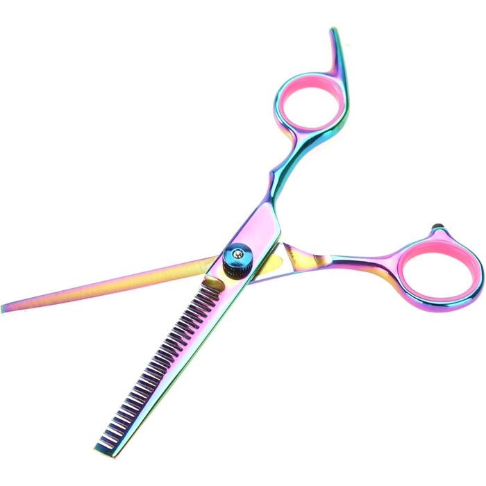 Набір професійних ножиць для грумінгу собак і котів 7-в-1, з нержавіючої сталі, для догляду за довгою та короткою шерстю