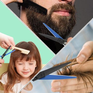 Професійні перукарські ножиці Purple Dragon 5.5 дюймів - набір для стрижки волосся для жінок та чоловіків