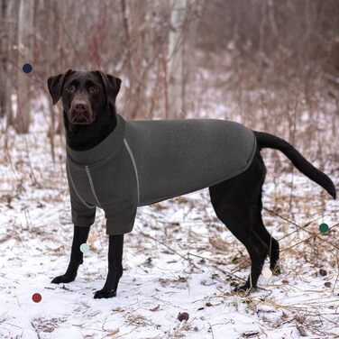 Пуловер для собак, теплий і легкий, фліс, зимовий, для активного відпочинку, куртка для собак (Рожевий, 5XL)