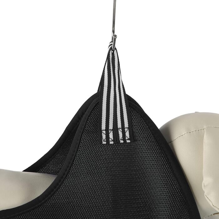 Гамак для грумінгу собак EVTSCAN, чорний, S. З набором для догляду за тваринами: щітка для вичісування та ножиці для стрижки нігтів