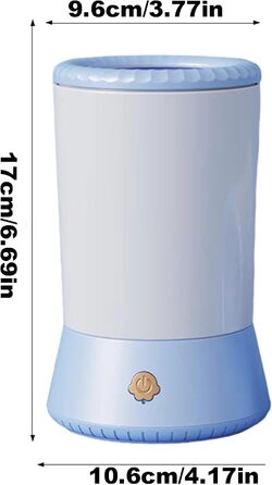 Автоматична мийка лап для собак та котів | Електрична чаша для миття лап з м'якими щетинками | Переносний очищувач лап для собак великих, середніх та малих порід