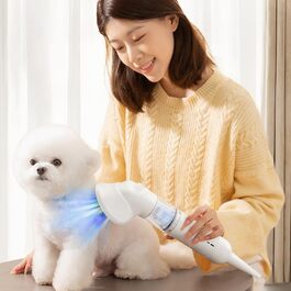 Набір для догляду за собакою з пилососом, видалення шерсті собак та котів, 4200Pa, 3 насадки, низький шум