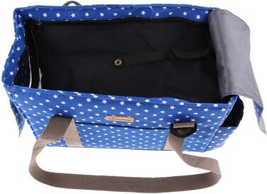 Транспортна сумка для тварин: переноска для собак та котів, сумка-переноска для подорожей, блакитна