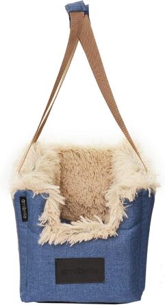 Автомобільний підлокітник для собак | Універсальний, миючий, зносостійкий, для середніх консолей, передніх/бічних сидінь, заднього ряду | Сумка для собак, для маленьких порід | Колір: Джинс