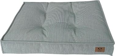 М'яке лежанка для собак з м'якою оббивкою, блакитна, 3 розміри, з антиковзною основою, розмір M (90 x 62 см), S (70 x 55 см)