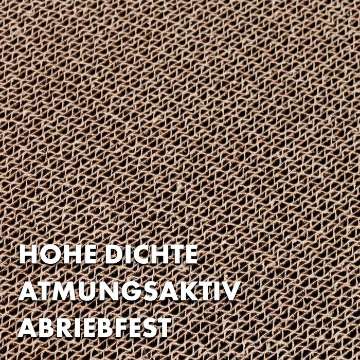 Casa Pura Килимок-книжка для котів з картону, 25 x 40 x 15 см - ідеально для точіння кігтів, ігор та відпочинку