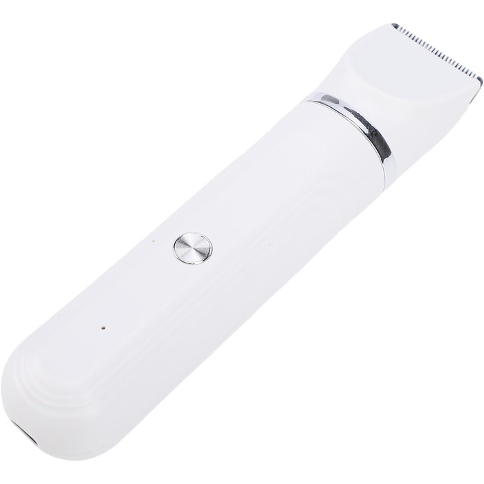 Професійна машинка для стрижки собак та котів Jiawu 4-в-1: стрижка, шліфування нігтів, тиха, бездротова, USB, біла