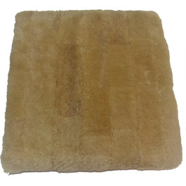 Крісло-подушка з натуральної овечої вовни мериноса Reissner | 40x40 см | Гобі | для авто, крісла, візка, кота