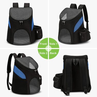 Транспортна сумка для котів та маленьких собак Allopet - блакитна, S