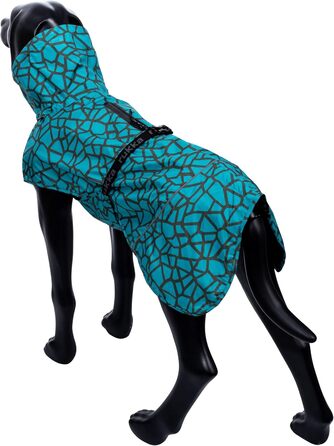 Дощовик для собак Rukka Pets HAYTON WARM Aqua 25, водонепроникний