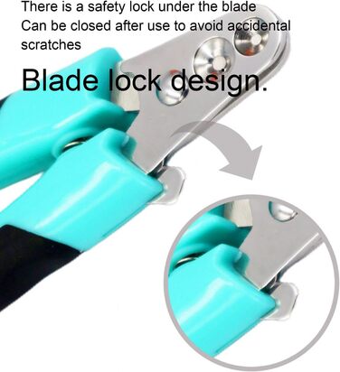 Професійний кусачки для догляду за кігтями собак, котів, кроликів та морських свинок VIDECOR