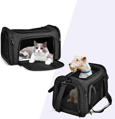 Транспортна сумка для тварин: переноска для собак та котів, 3-8 кг, рожевий колір