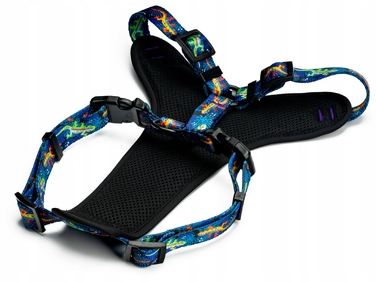 Шлейка Guard Comfort Wild Gecko від 4Funky | Регульована, для малих собак (розмір XS)