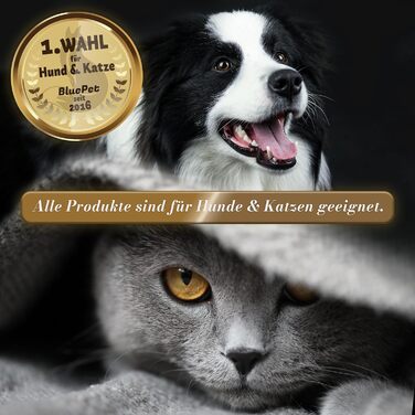 BluePet LIMITED UnterwollToll 2.0 щітка для собак і котів довгошерстих, з гребінцем для підшерстя, видалення підшерстя та ковтунів, масажний ефект, захист остевого волосся, щітка для шерсті