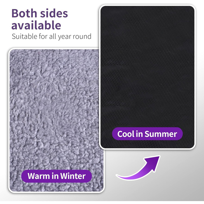 Складана килимок для собак 95x65 см, водовідштовхувальний, для подорожей та дому