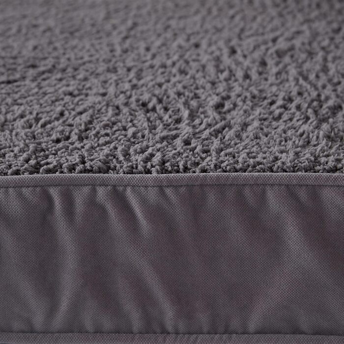 Ортопедичне собаче ліжко Happy Hounds Oscar, сіре, розмір M, 107x76x10 см