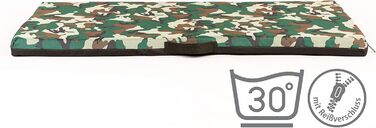 Матрац для собак COO PET, 68x50 см, сірий, 3 см, Oxford 600D з PVC-покриттям