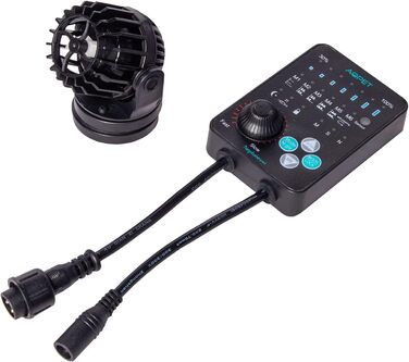 AQPET Neptune Wave помпа для циркуляції води з магнітним кріпленням, для морського акваріума, 4000 л/год, чорна