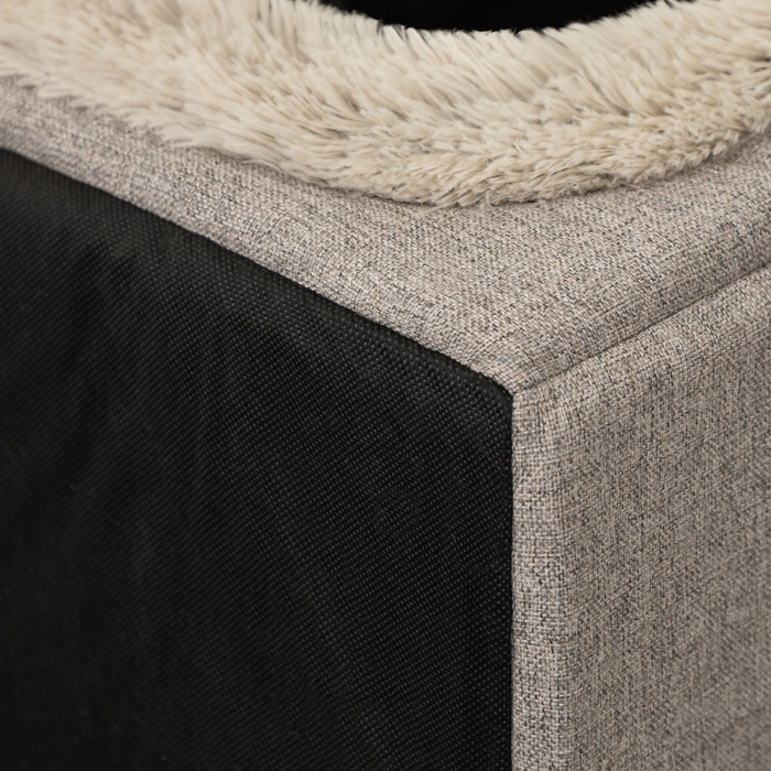 М'який будинок для собак з подушкою, середній розмір R3 (46x52 см)