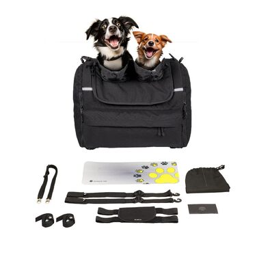 Сумка-переноска для собак Pet Bag Motorrad (до 36 кг), водонепроникна, Cordura, для мотоцикла