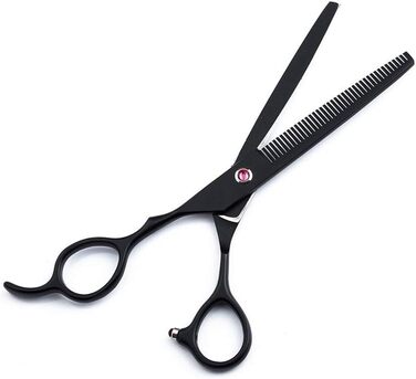 Професійна ножиці для лівшів 7 дюймів, ножиці для грумінгу собак, з нержавіючої сталі, для тіла, обличчя, носа, вух