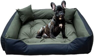 Лежанка для собак Dogs4Life XXL: водовідштовхувальна, для вулиці, 75x65 см, зелена