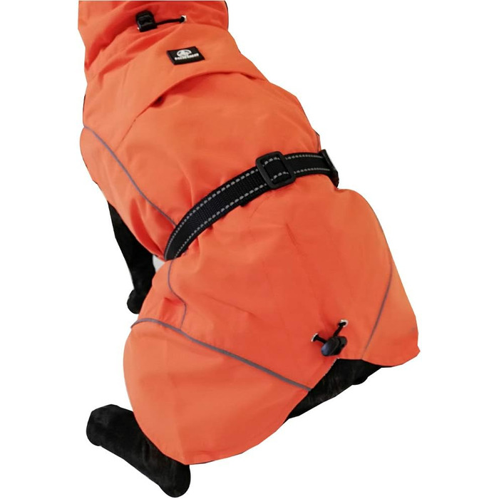 Croci Makalu — терморегулюючий дощовик для собак, помаранчевий, 30 см