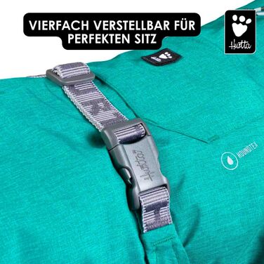 Дощовик для собак Hurtta Monsoon Coat II ECO (Рубін, 45 см)