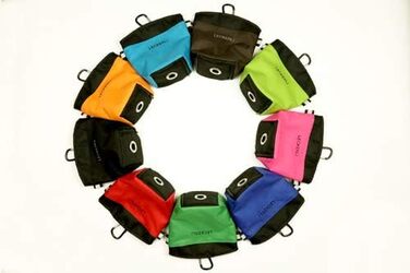 Сумка для корму та ласощів для собак з магнітним закриттям та відділенням для відходів, рожева версія